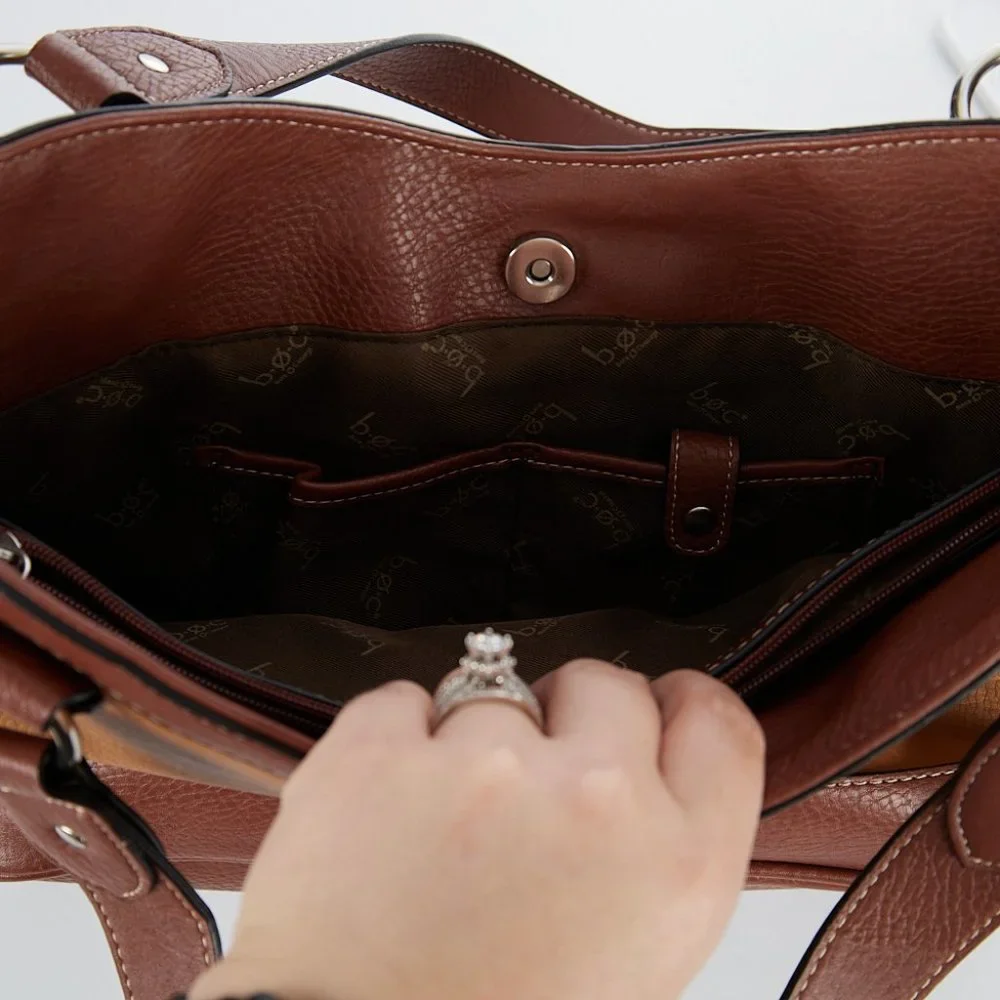 b.o.c. Born Concept Brown Handbag